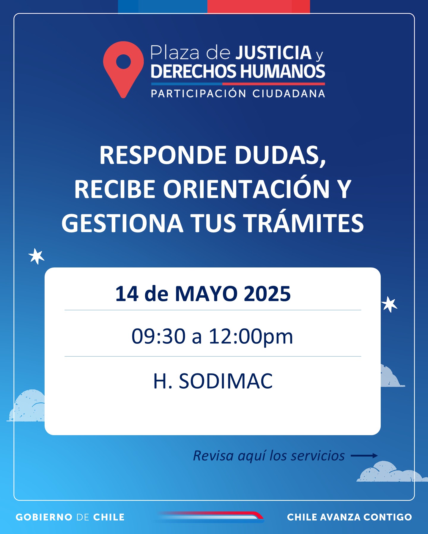 Plaza de Justicia se realizará en Homecenter Sodimac de Coyhaique